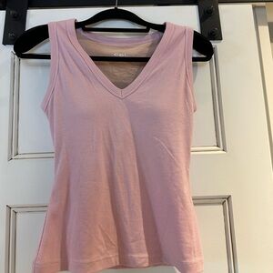 OGL Pink V-Neck Tank Top